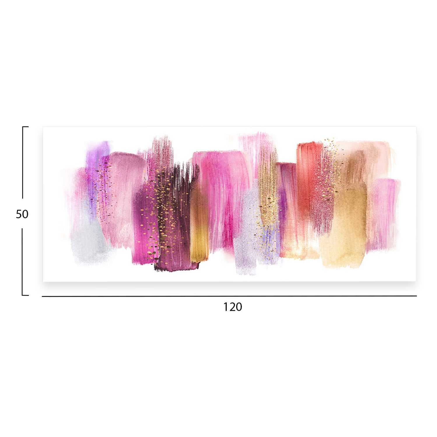 Стенна картина серия GOBI отпечатано платно 120x3(дебелина)x50cm.