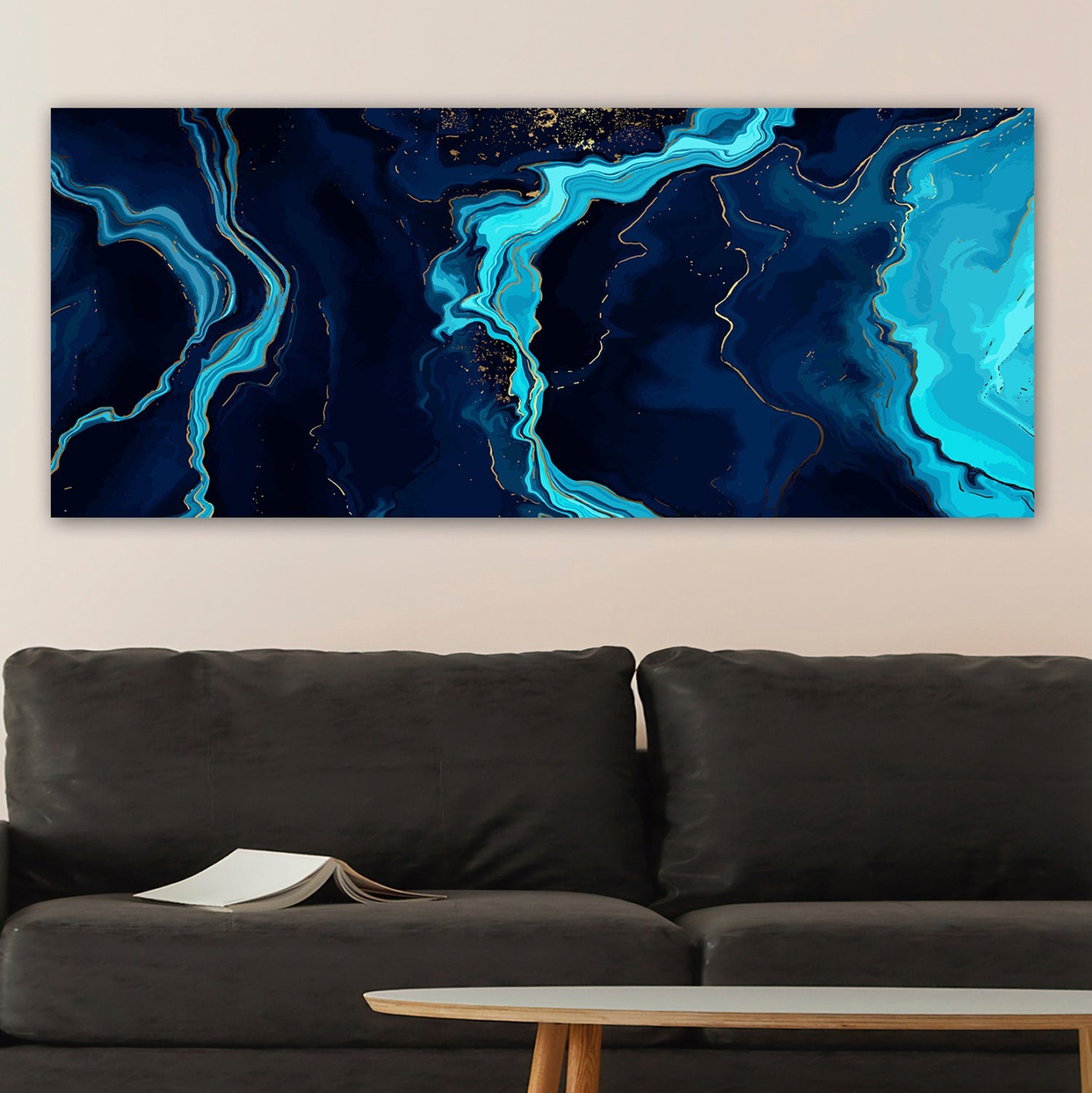 Стенна картина серия GOBI отпечатано платно 120x3(дебелина)x50cm.