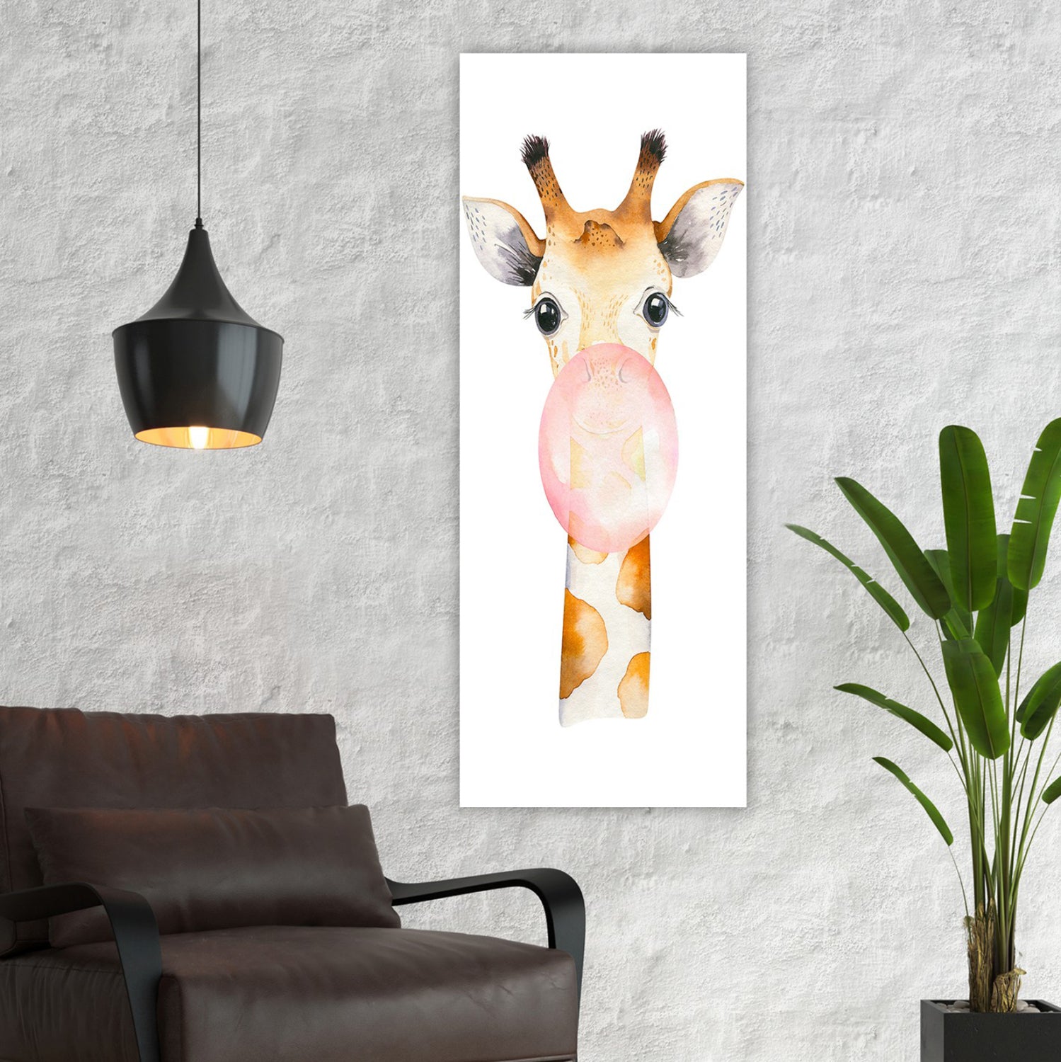 Стенна картина серия GOBI отпечатано платно 30x4(дебелина)x80ycm.