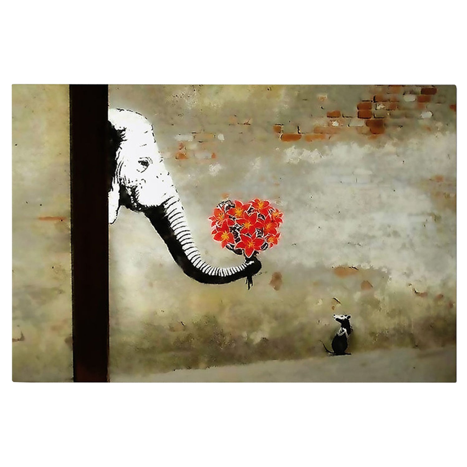 Стенна картина серия GOBI отпечатано платно 70x3(дебелина)x50ycm.