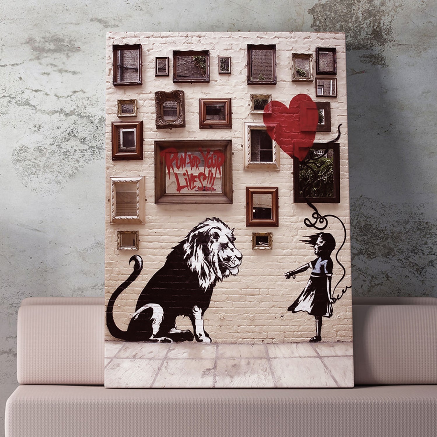 Стенна картина GOBI 50x2.5(дебелина)x68cm.