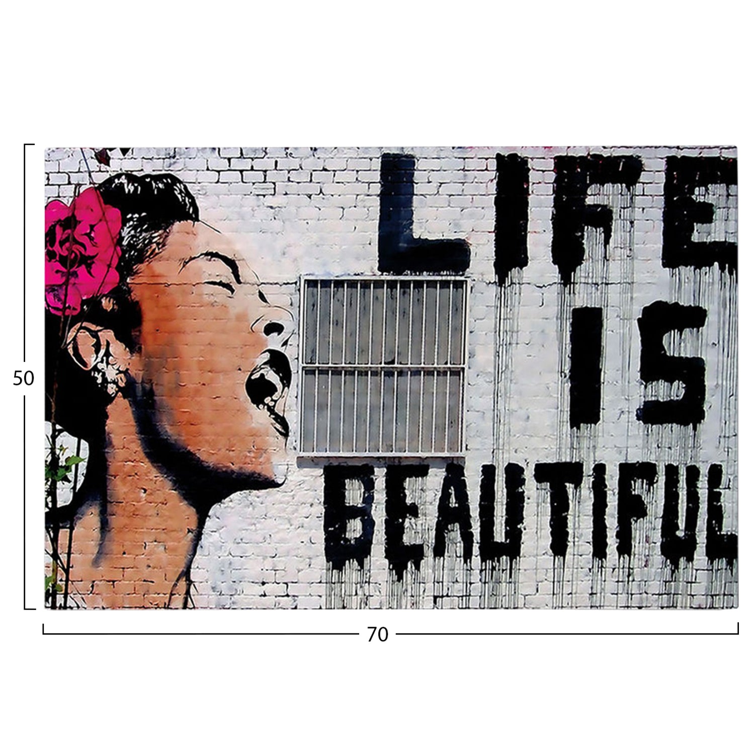 Toixoy paint gobi серия отпечатано платно 70x3(дебелина)x50ycm.