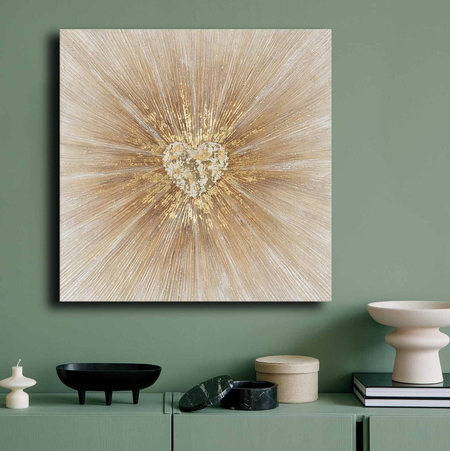 Стенна картина GOBI отпечатано платно 70x2.8(дебелина)x70cm.