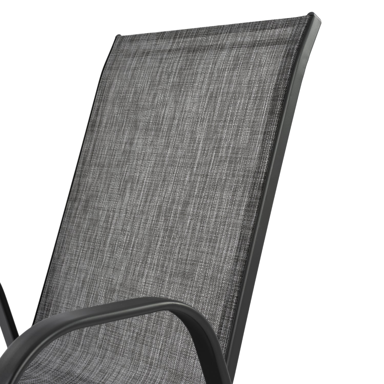 Градински комплект Леон с маса 70/70см сив цвят КГ5185.01