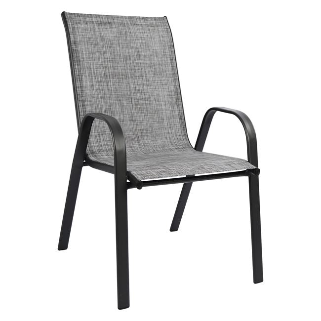 Градински комплект Леон 7 бр с маса 150/90см сив цвят КГ5119.01