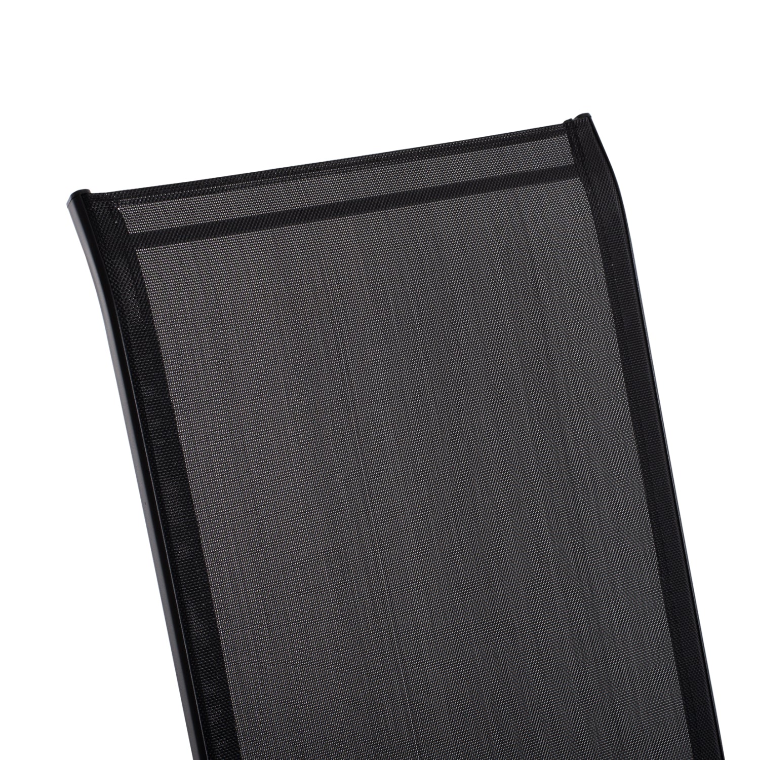 Градински стол Леон черен цвят 55x77x95см