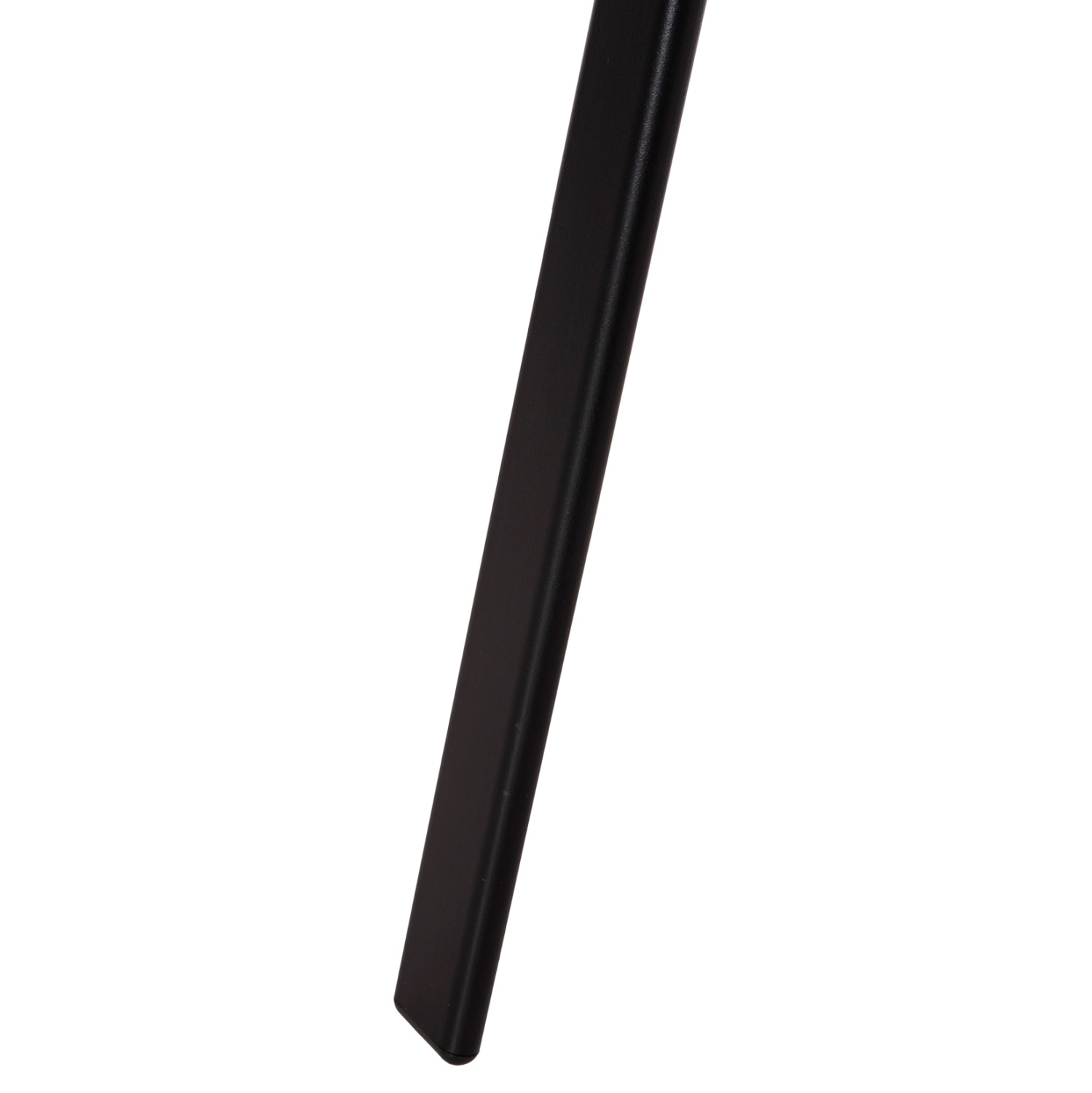 Градински стол LEON метален черен K/D 55x70x91см.