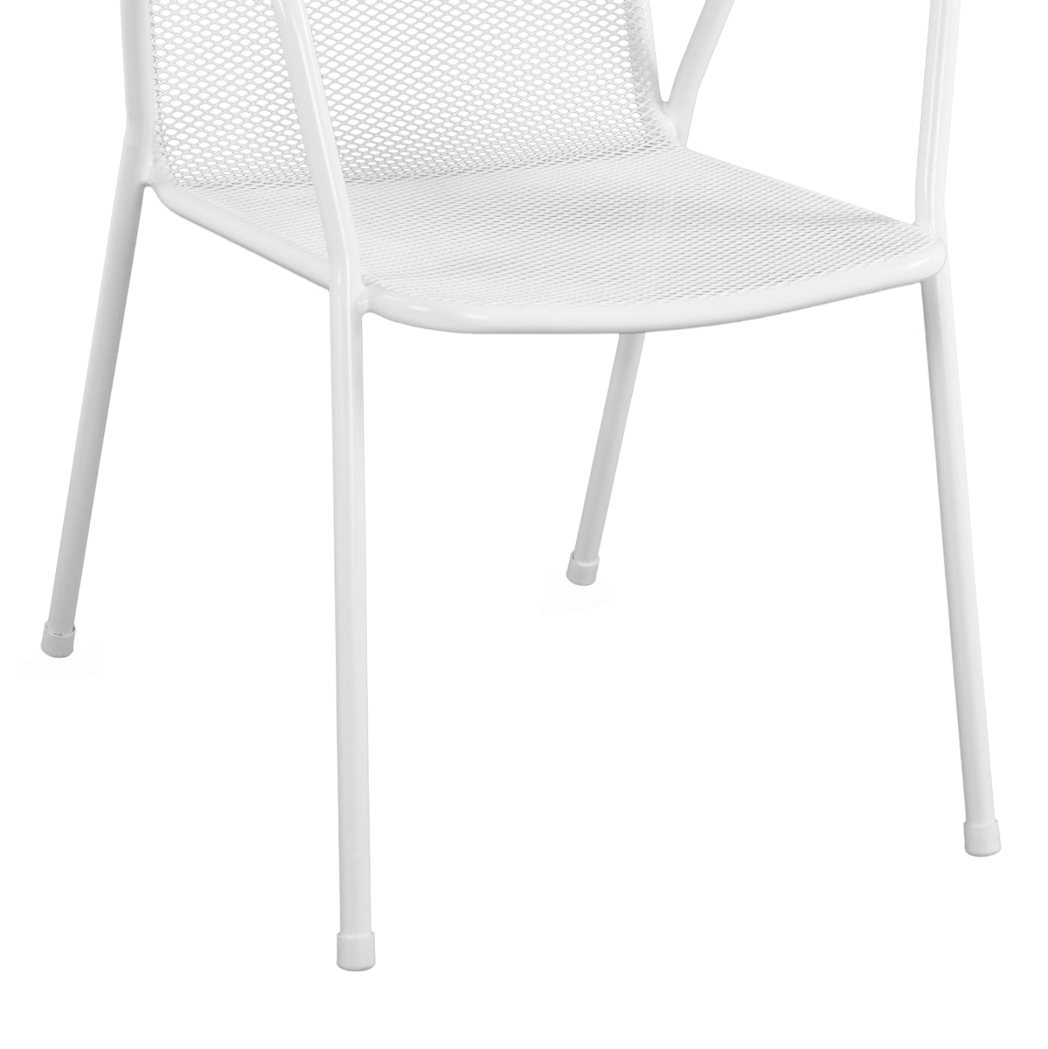 Стол ELIJAH бял цвят 54x62x89