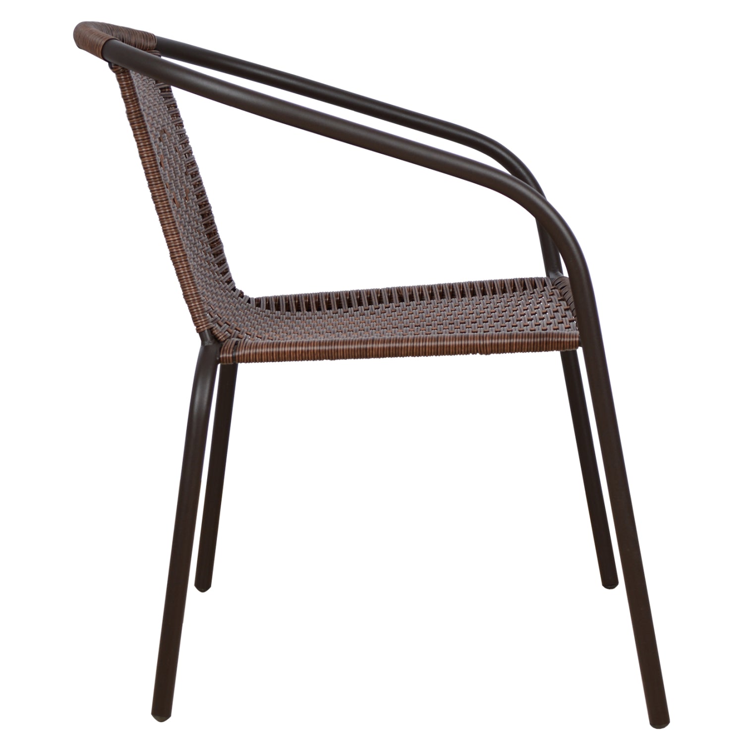 Стол CAMEL кафяв цвят 50x55x73