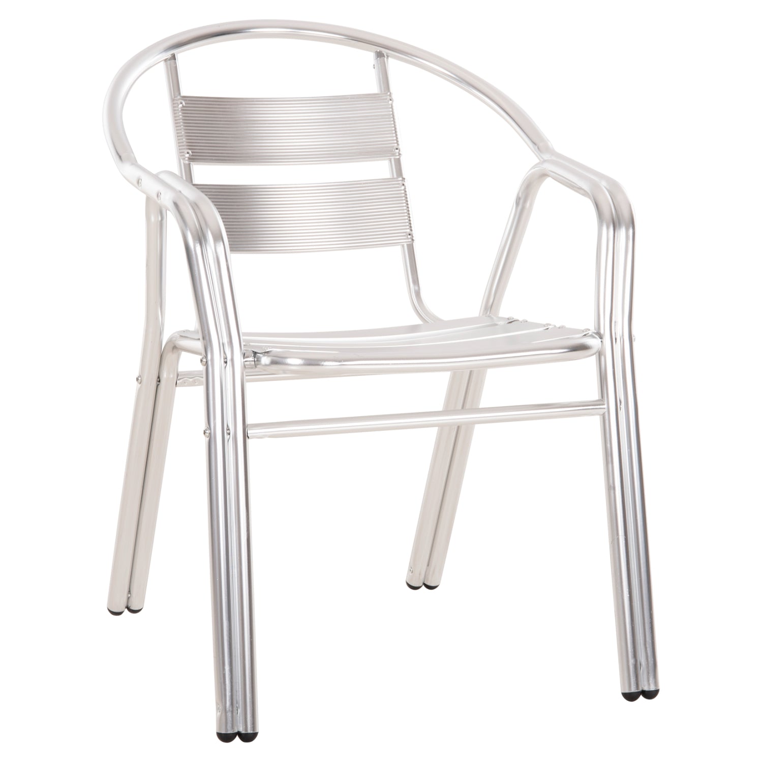 Фотьойл MORIS от алуминий в сребристо - двойна рамка 58x62x75см