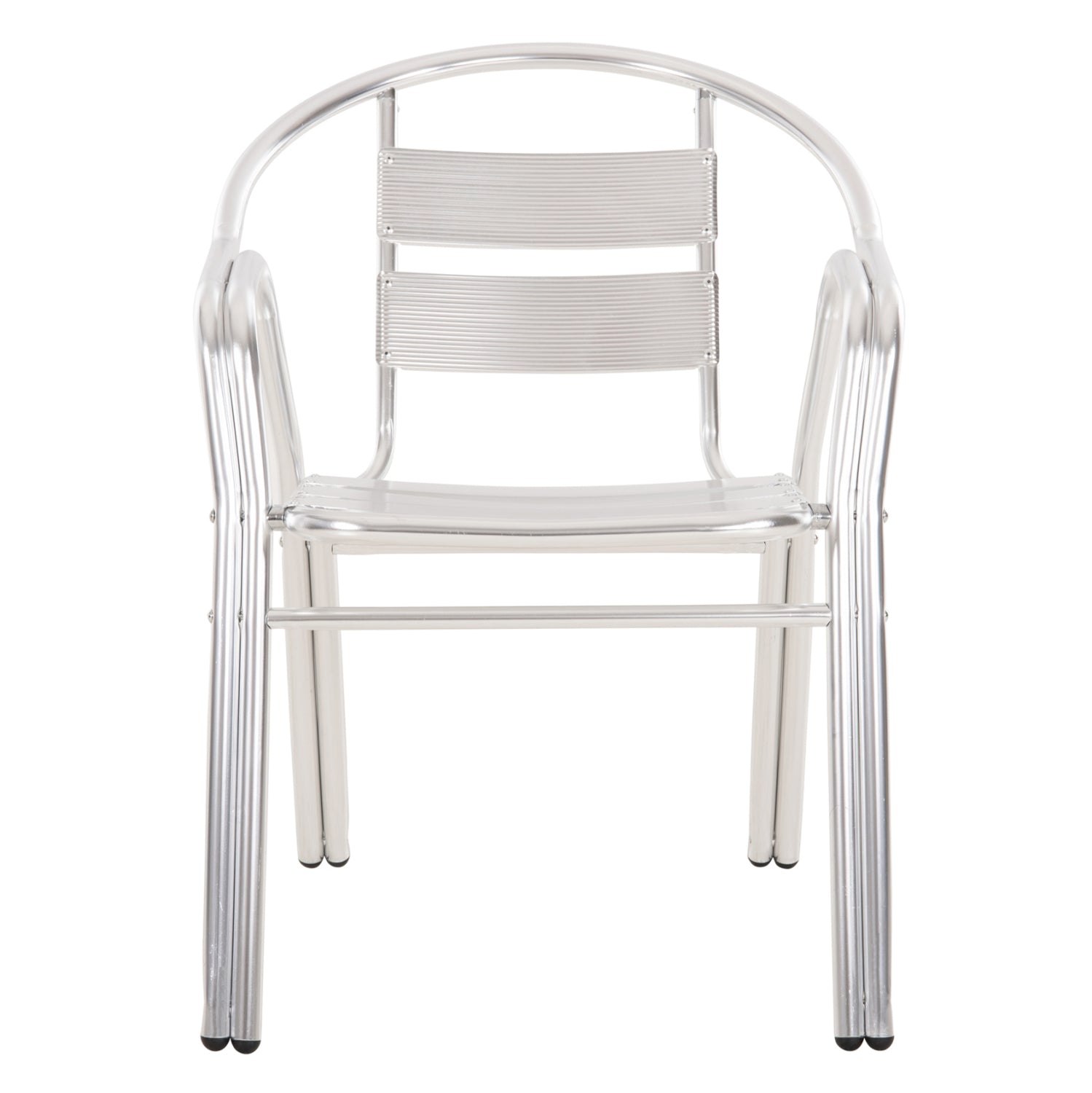 Фотьойл MORIS от алуминий в сребристо - двойна рамка 58x62x75см