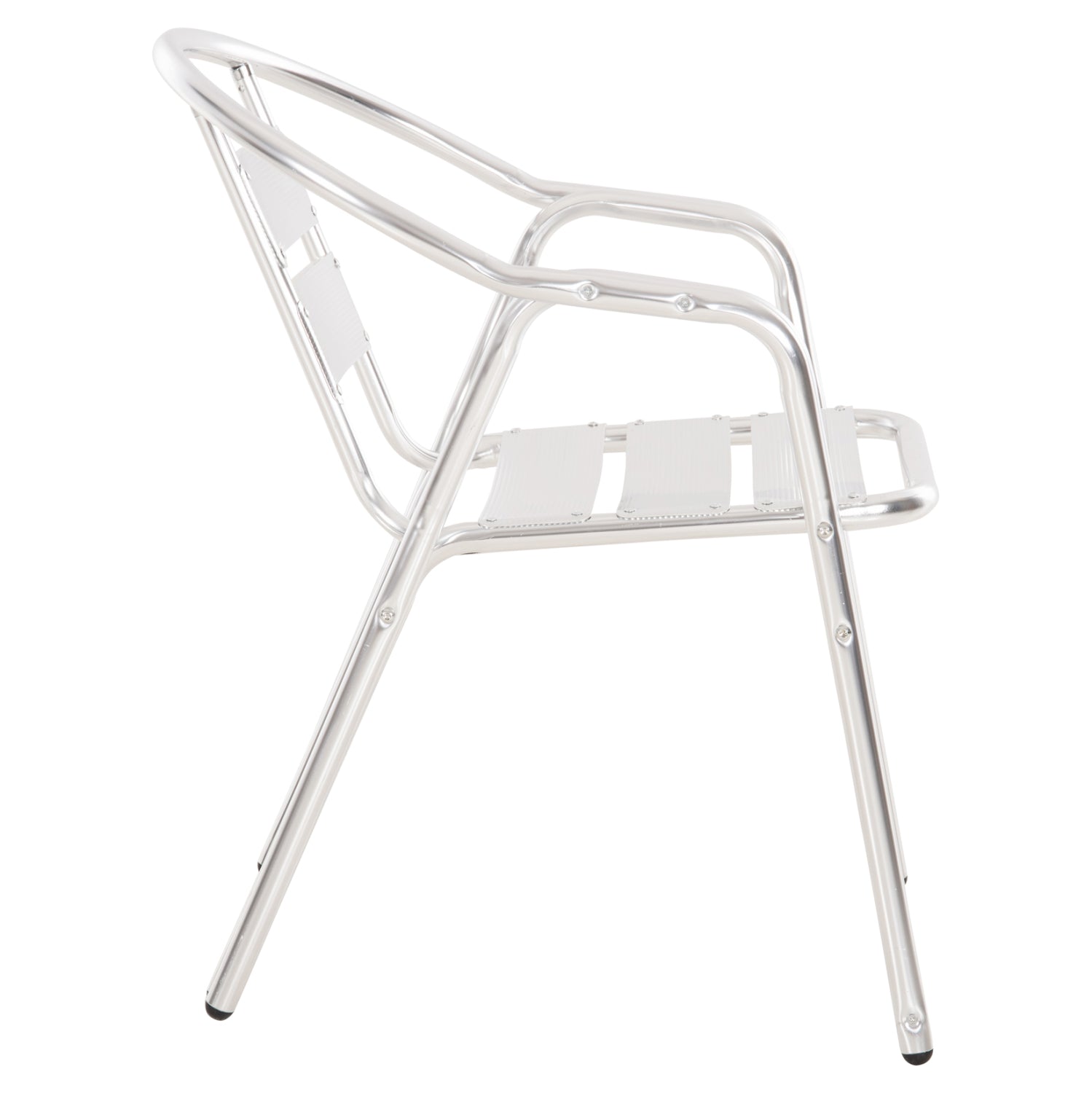 Фотьойл MORIS от алуминий в сребристо - двойна рамка 58x62x75см