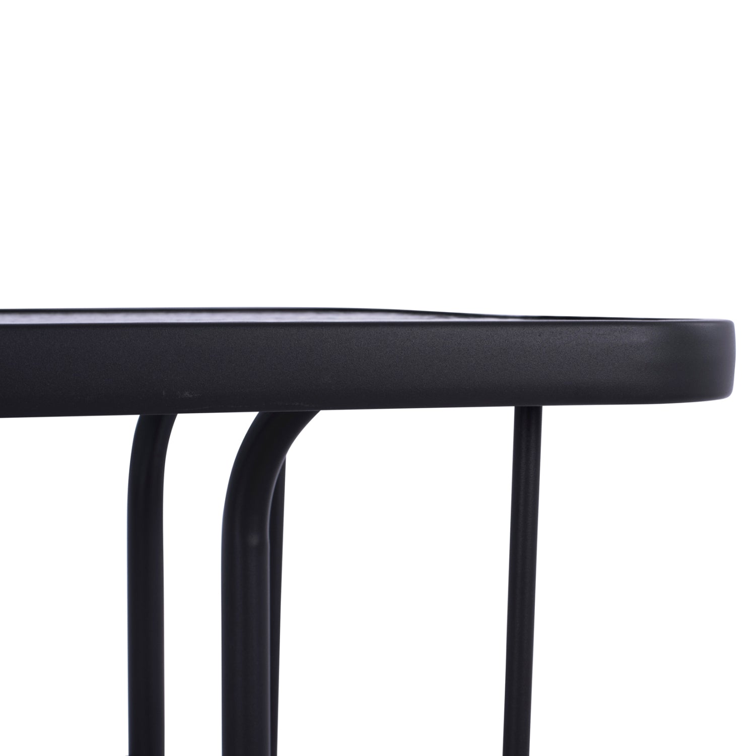 Маса Адам 110х60 -сив цвят метал/стъкло