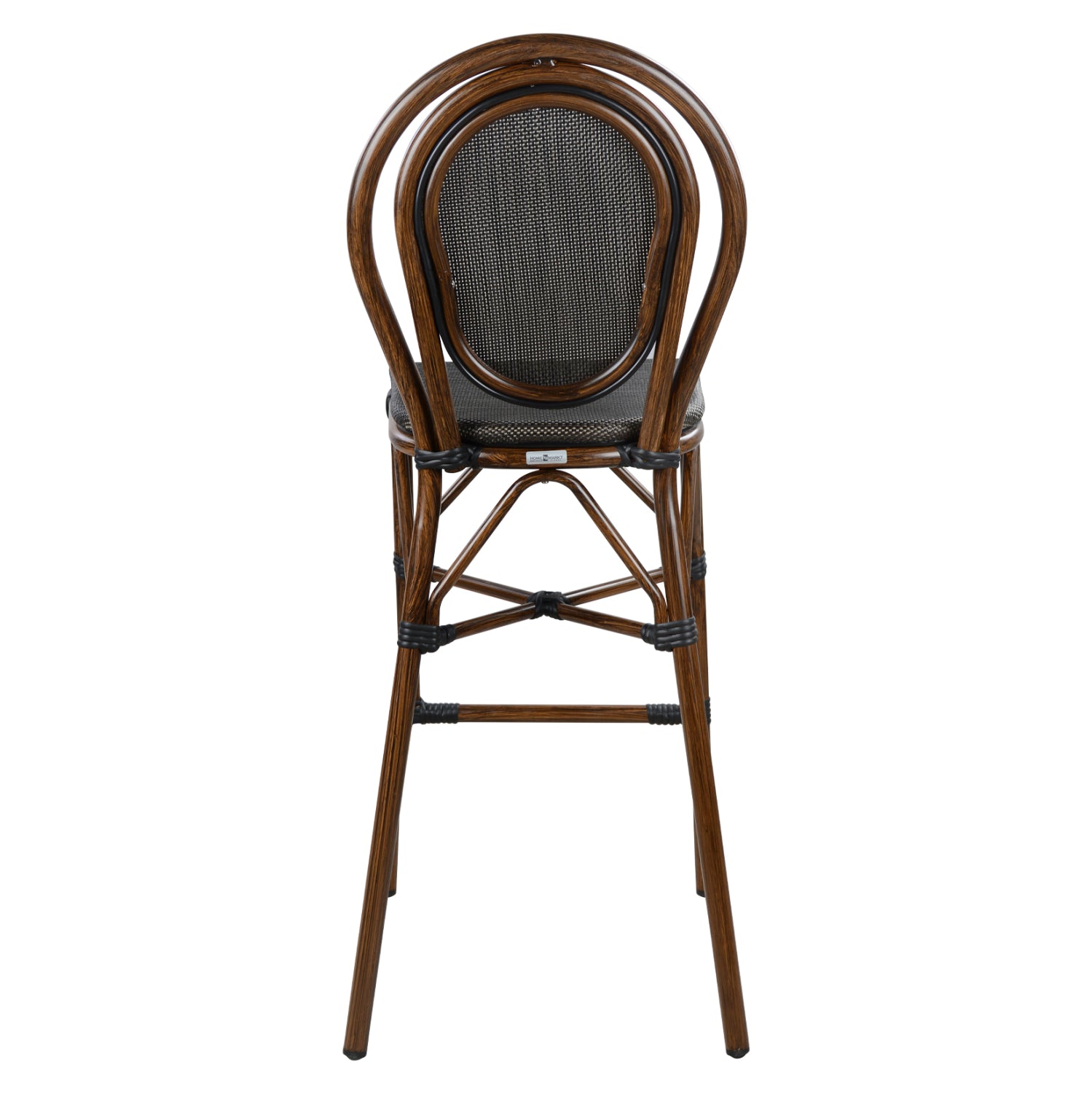 Бар стол Бамбо кафяв цвят 44x52x115