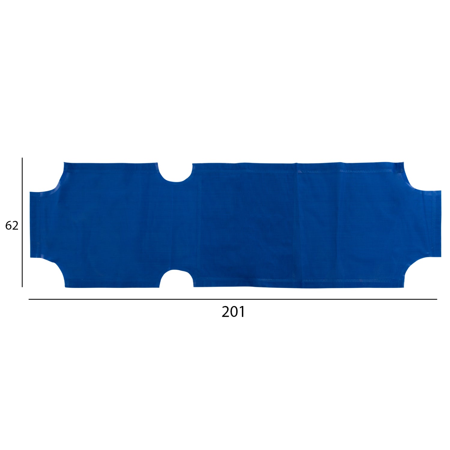 Текстил за шезлонг син цвят