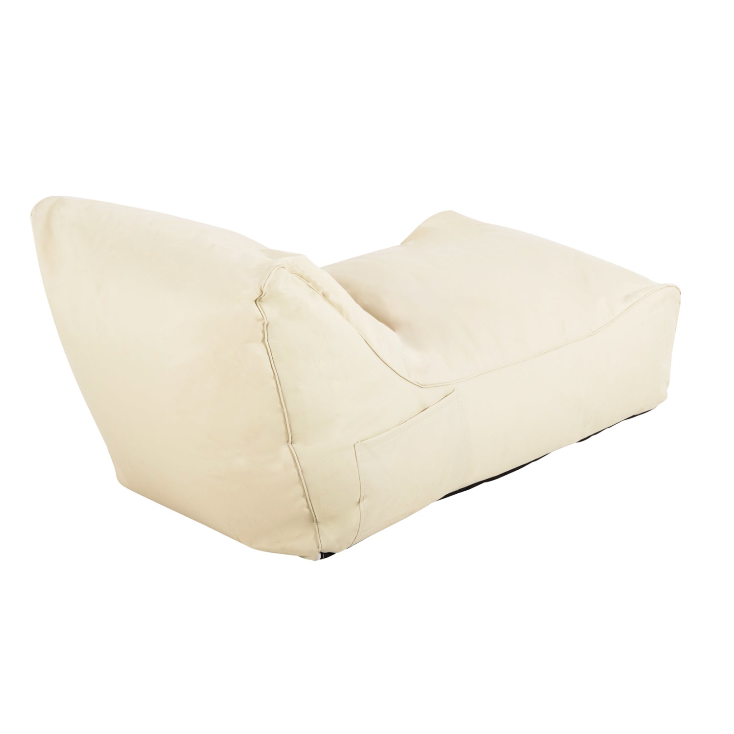 Пуф  BLOOM бежов цвят 100% водоустойчив 106x70x61