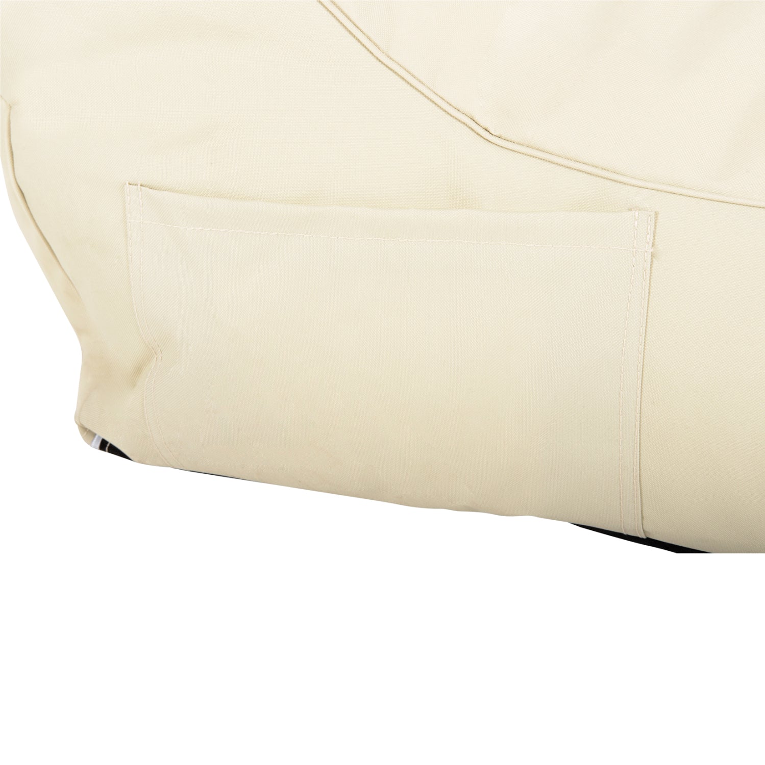 Пуф BLOOM бежов цвят 100% водоустойчив 106x70x61