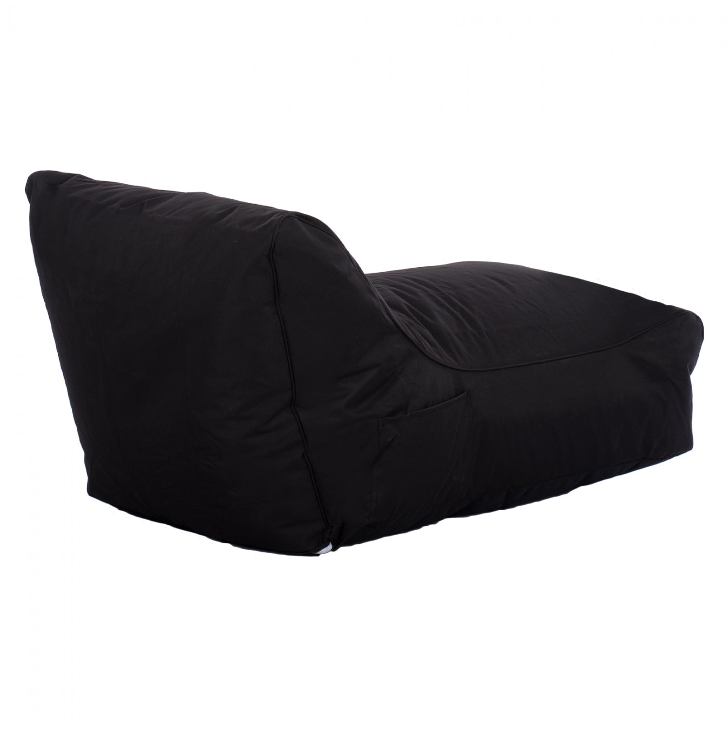 Пуф BLOOM черен цвят 100% водоустойчив 106x70x61