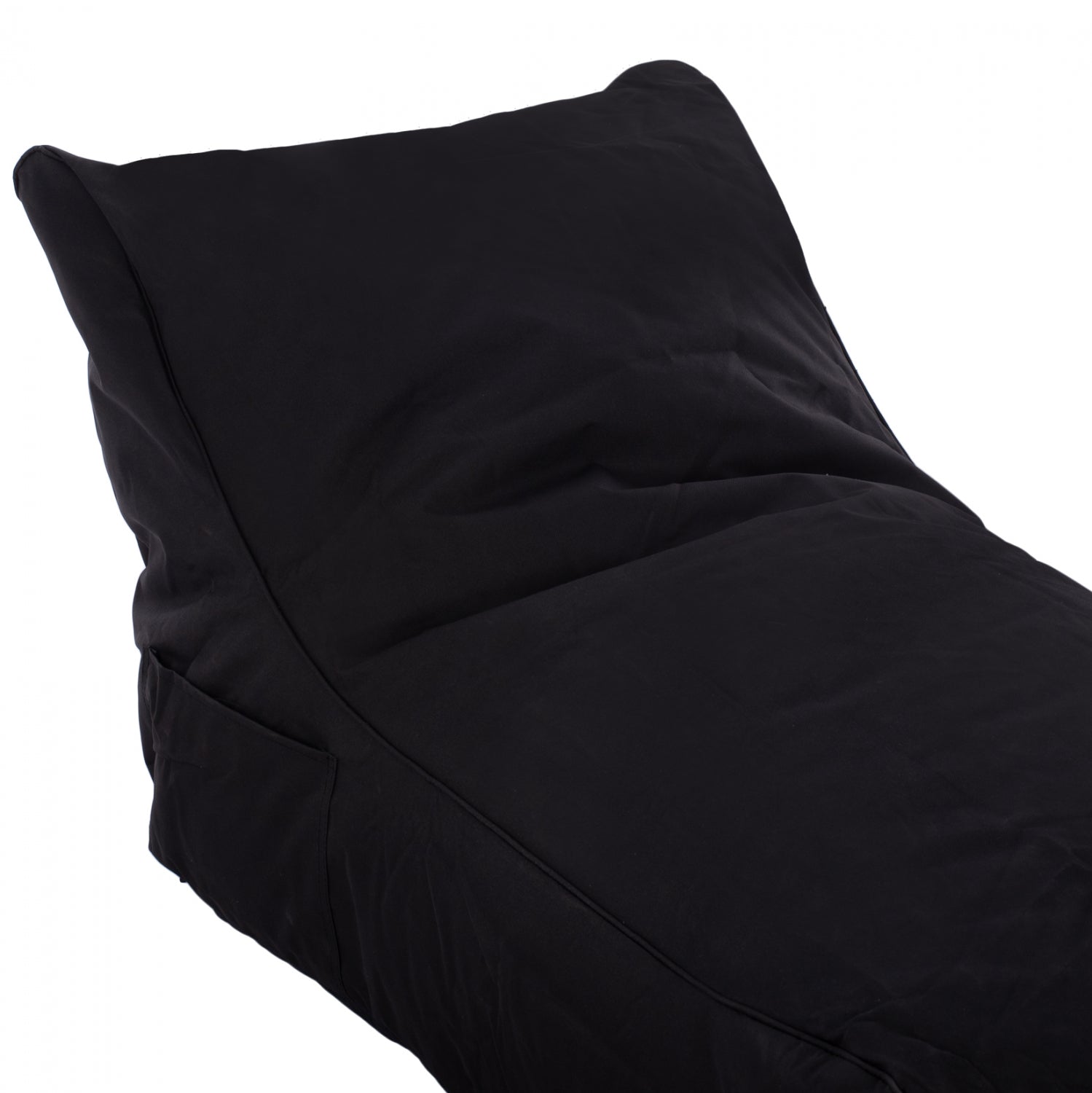 Пуф BLOOM черен цвят 100% водоустойчив 106x70x61