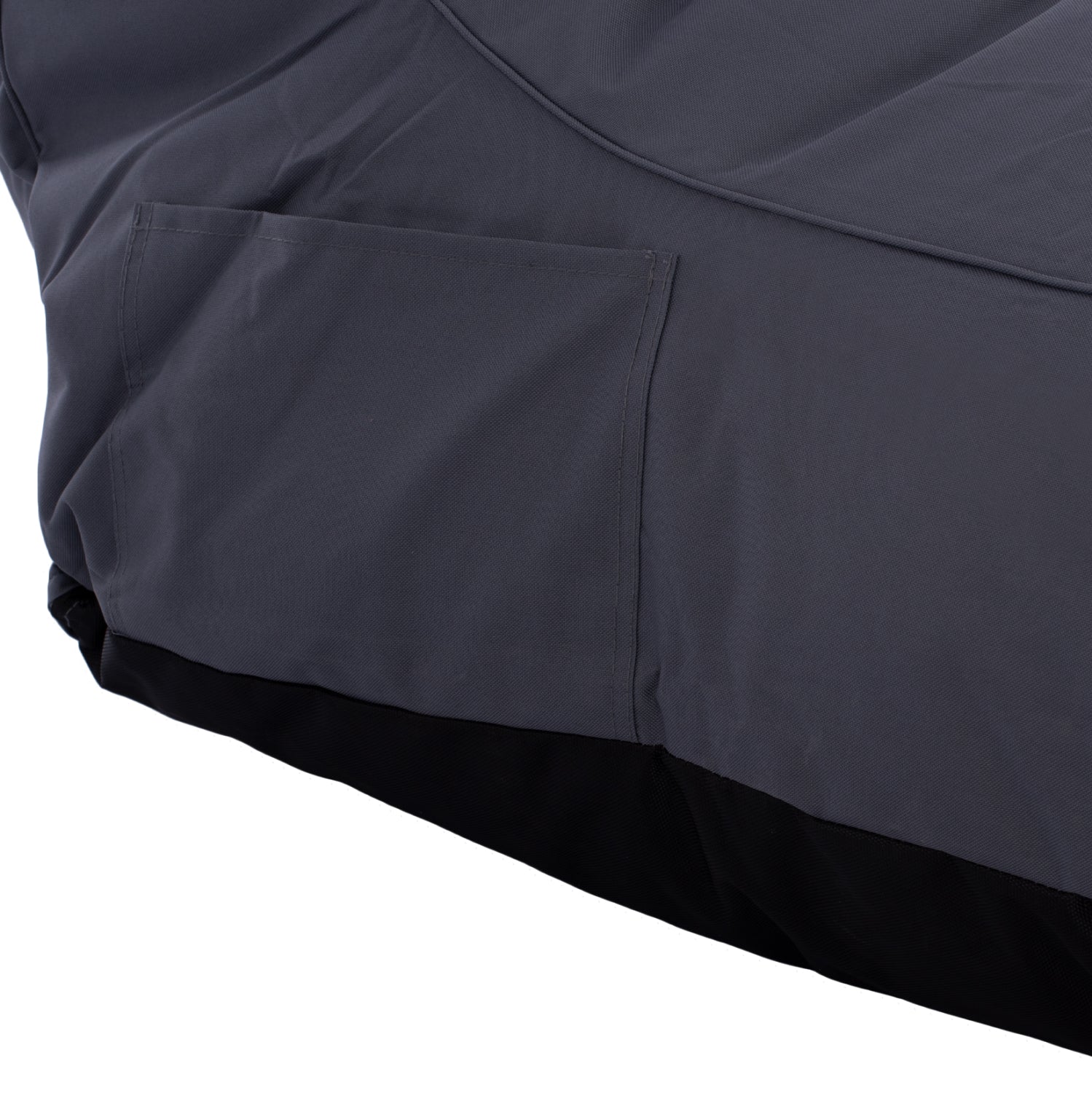 Пуф BLOOM сив цвят 100% водоустойчив 106x70x61см