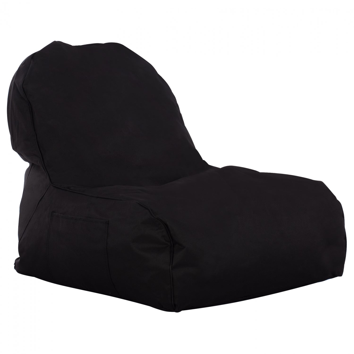 Пуф CLOUD черен цвят 100% водоустойчив 81/78/73см