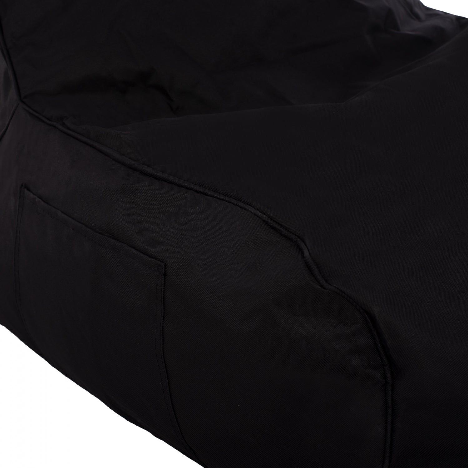 Пуф CLOUD черен цвят 100% водоустойчив 81/78/73см