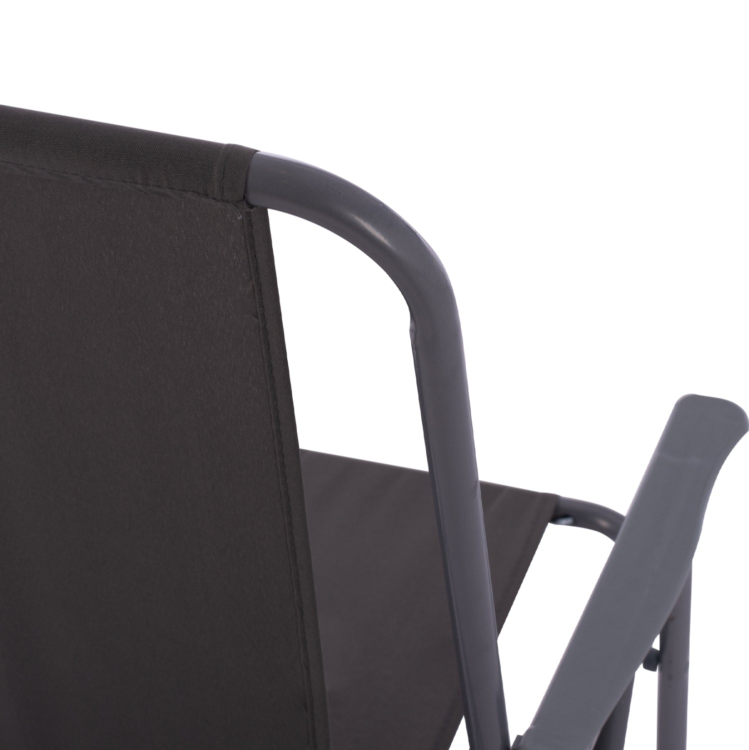 Сгъваем стол DEVAL сив цвят 56x61x84