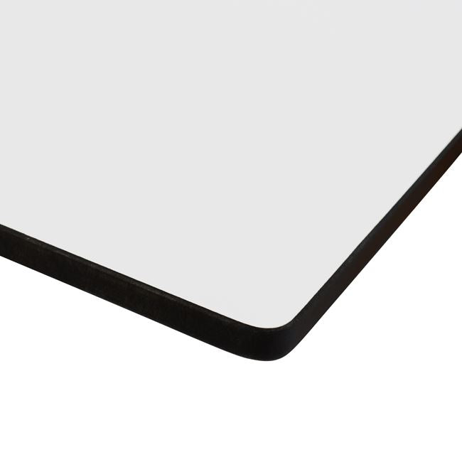 Hpl плот за маса 120х70 компакт бял цвят