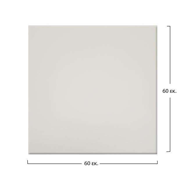 Плот за маса верзалит 60х60 -бял цвят