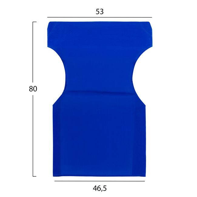 Седалка за режисьорски стол син цвят