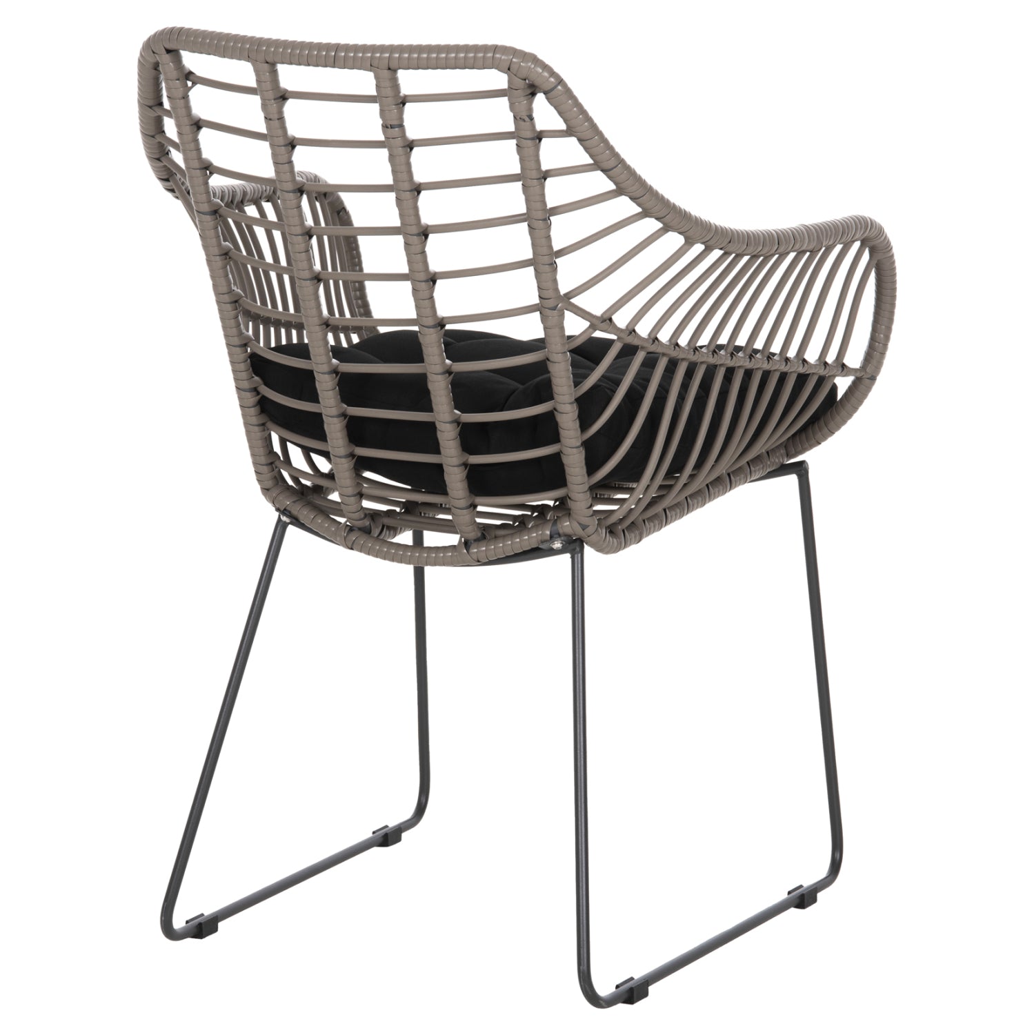 Кресло Алегра -цвят мока-сив 60x56x84