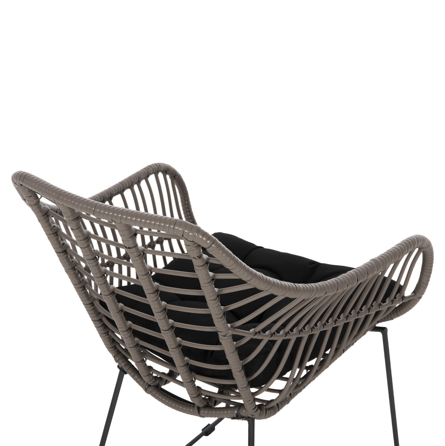 Кресло Алегра -цвят мока-сив 60x56x84