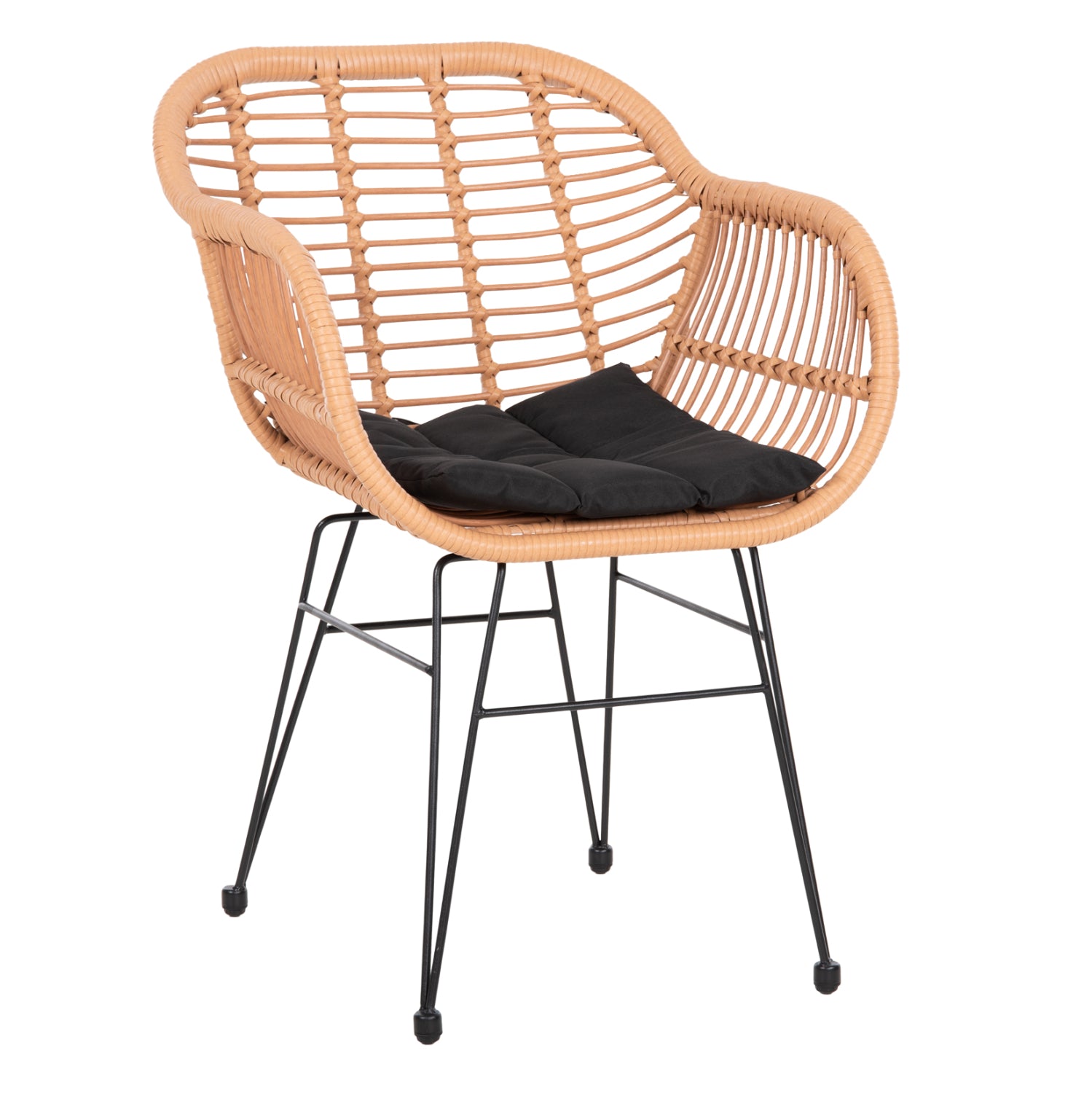 Кресло Алегра бежов цвят 58x59x82