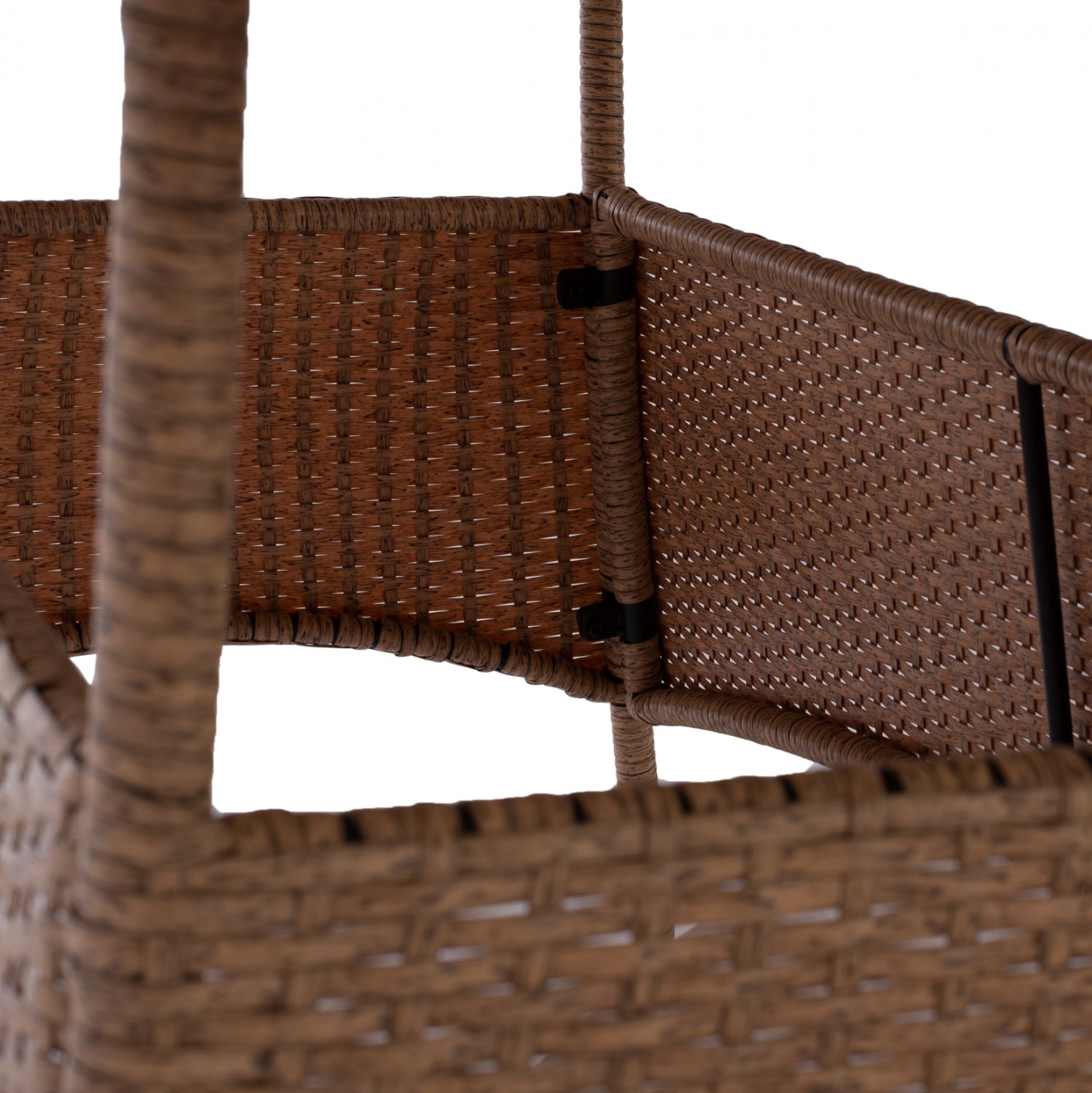 Маса Минск 150x90 -бежово-кафяв цвят метал и ратан