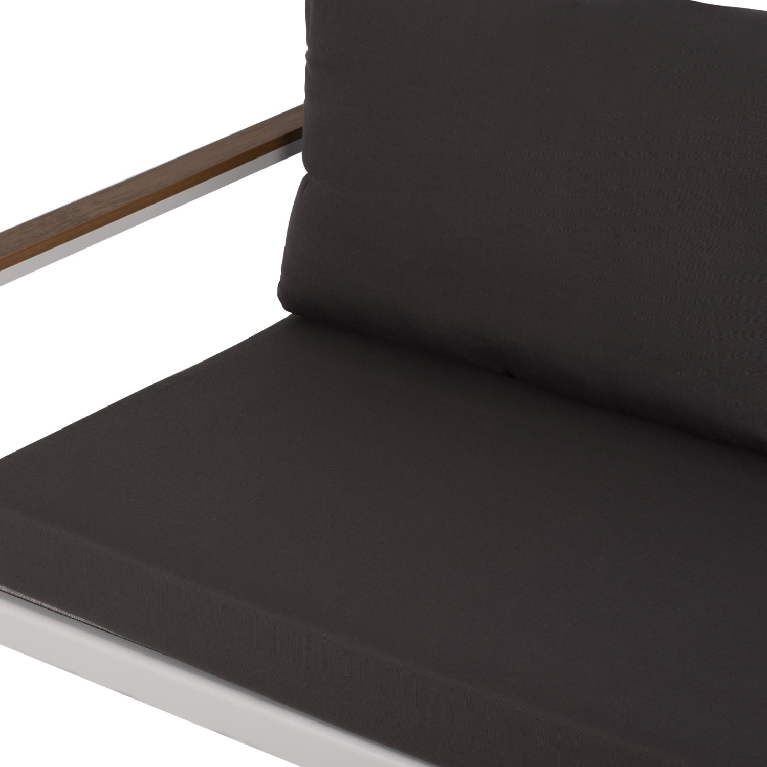 Алуминиево канапе полиуудбял цвят