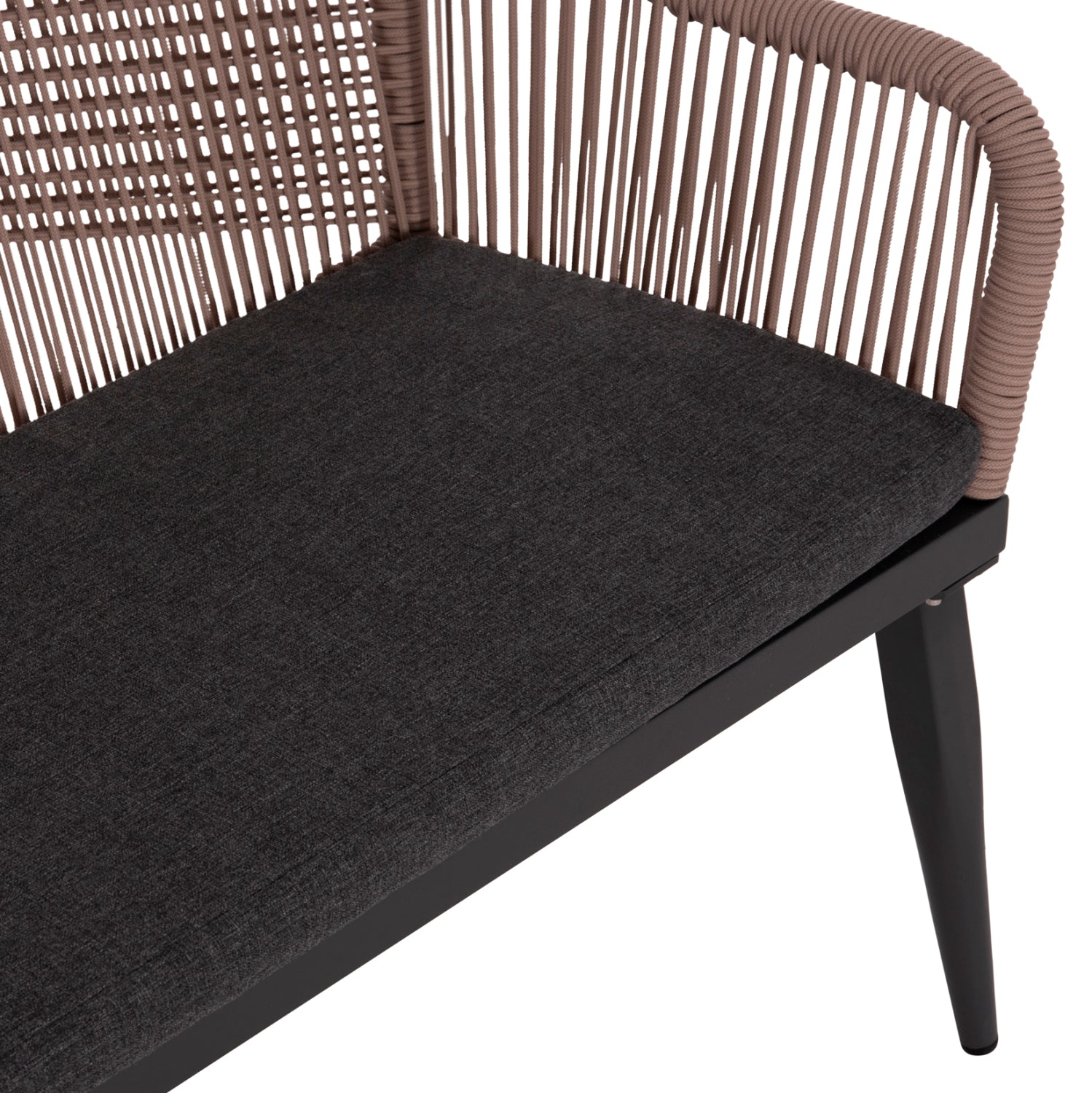 Пейка миртацвят антрацит-бежов