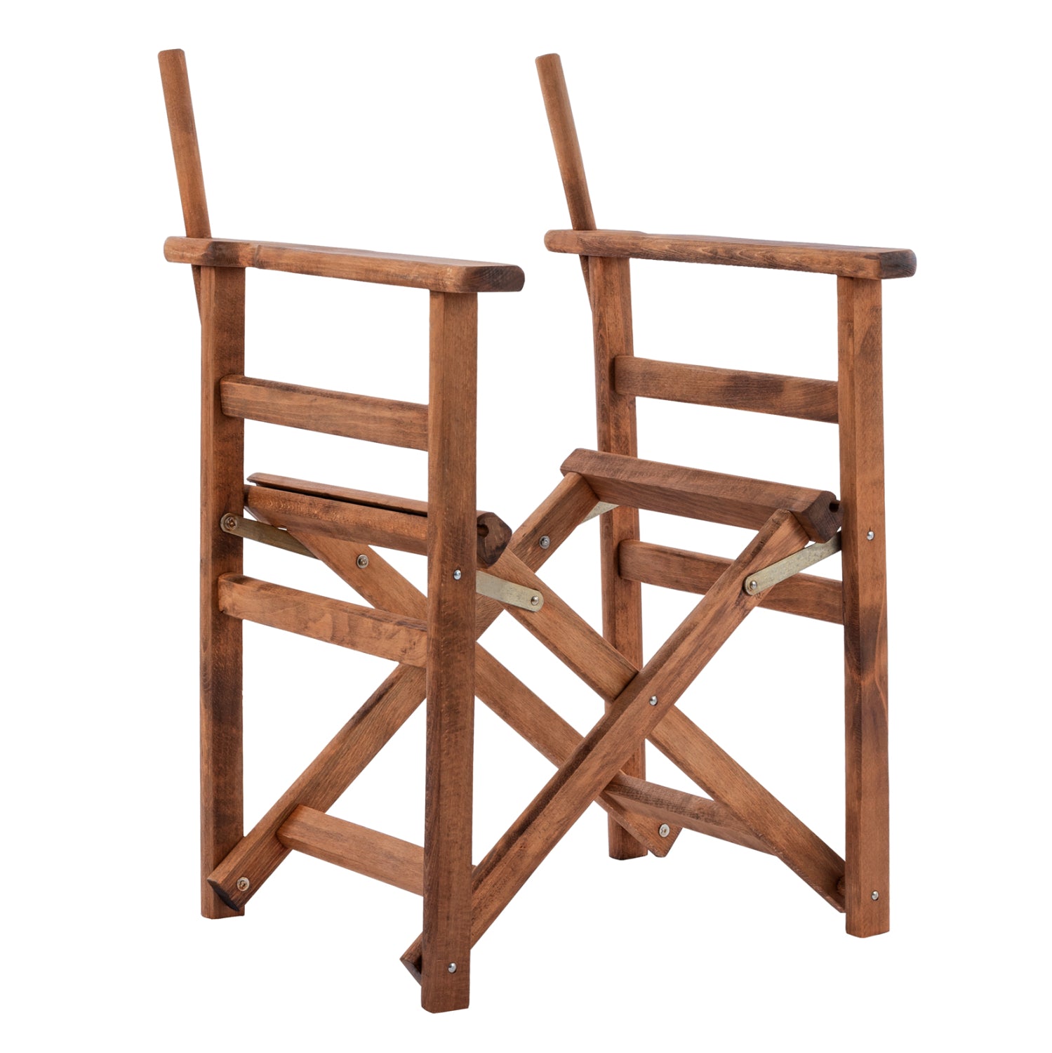 Рамка за режисьорски стол/ орехова рамка, 57x54x88.5 см