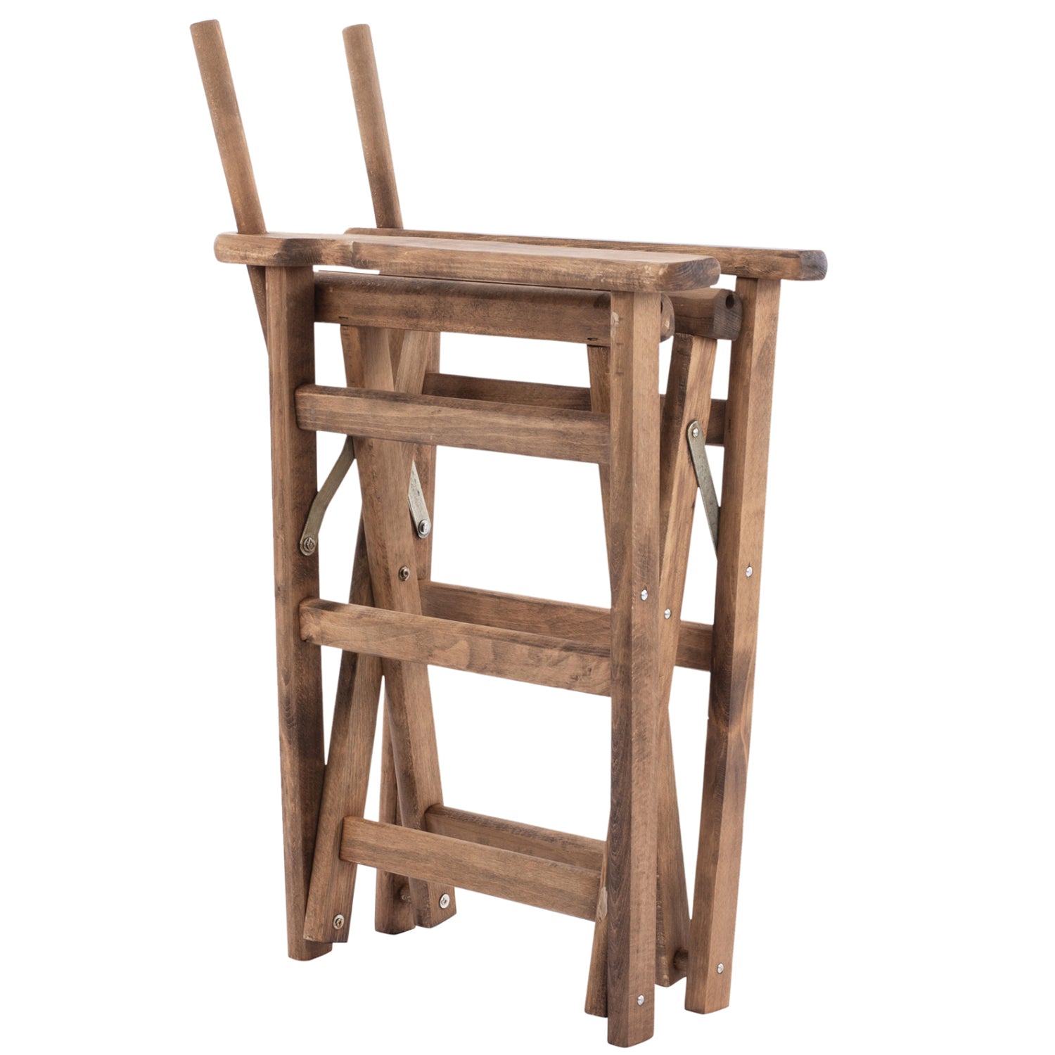 Рамка за режисьорски стол/ орехова рамка, 57x54x88.5 см