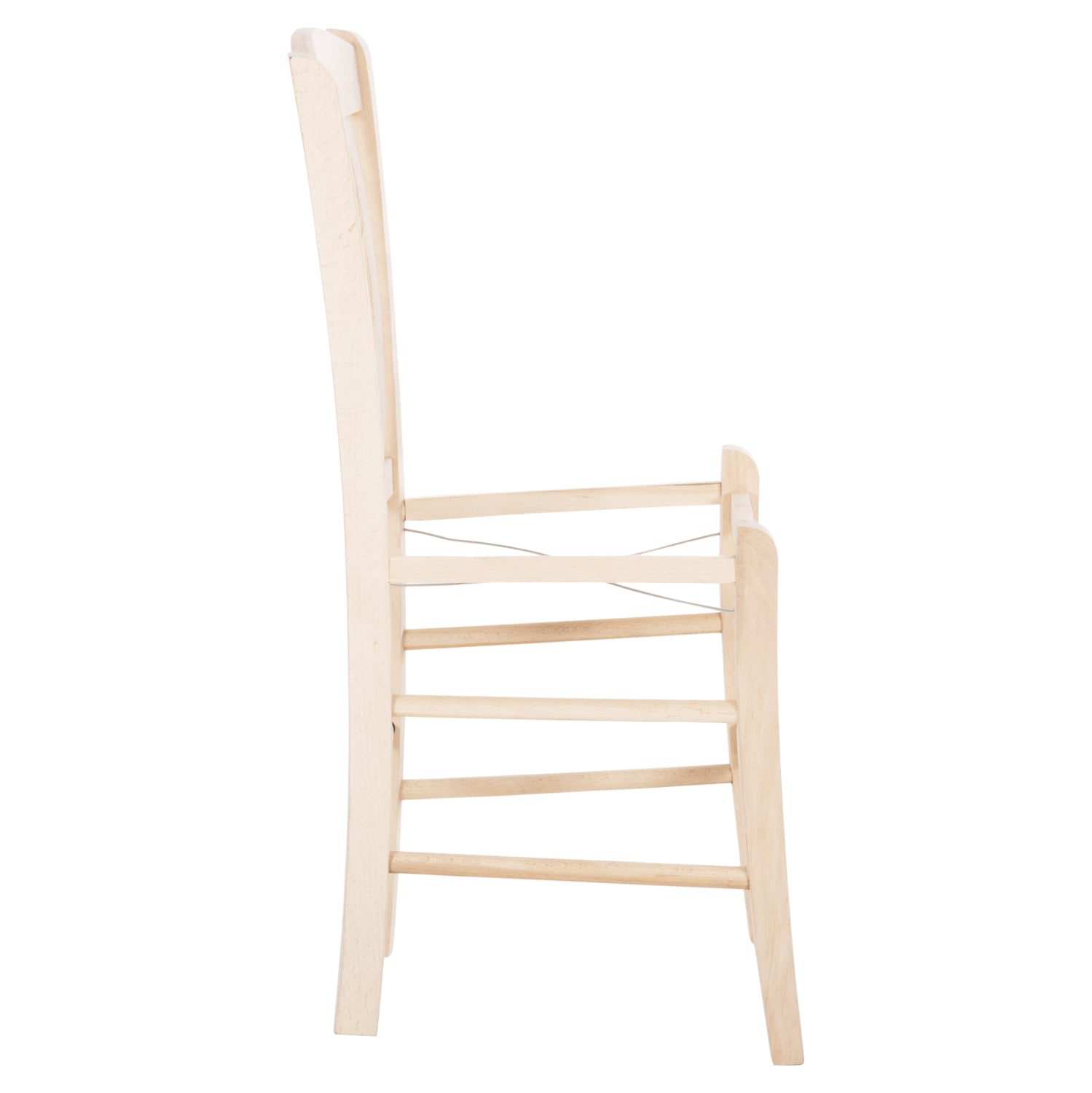 Кафе стол Монте бук, безупречен, небоядисан, 40x41x87, рамка