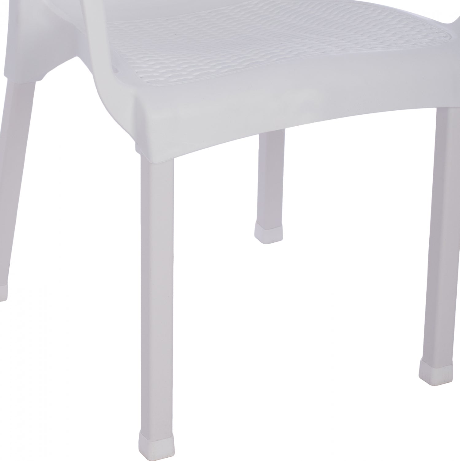 Кресло ALU бял цвят 60x60x82 cm