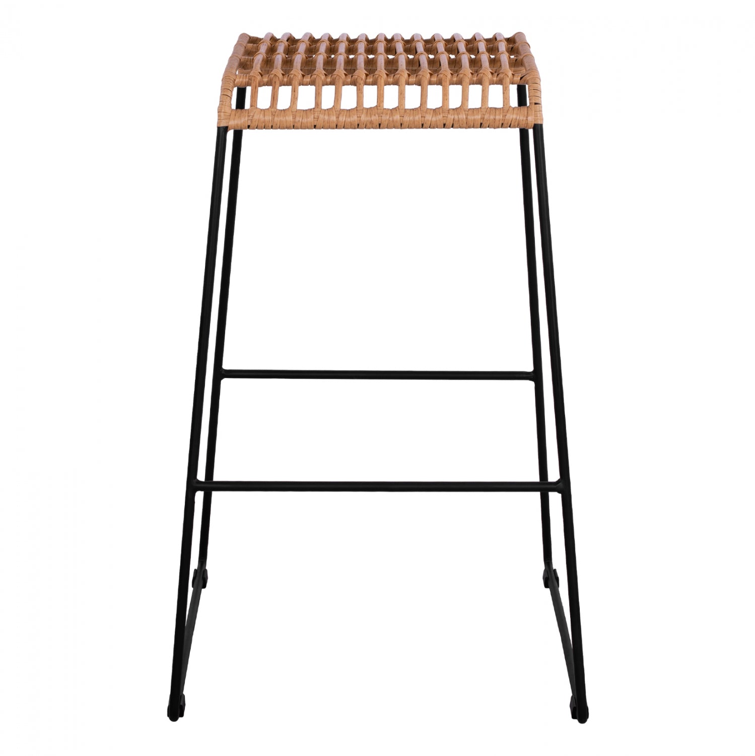 Бар стол Алегра бежов цвят 49x50x76