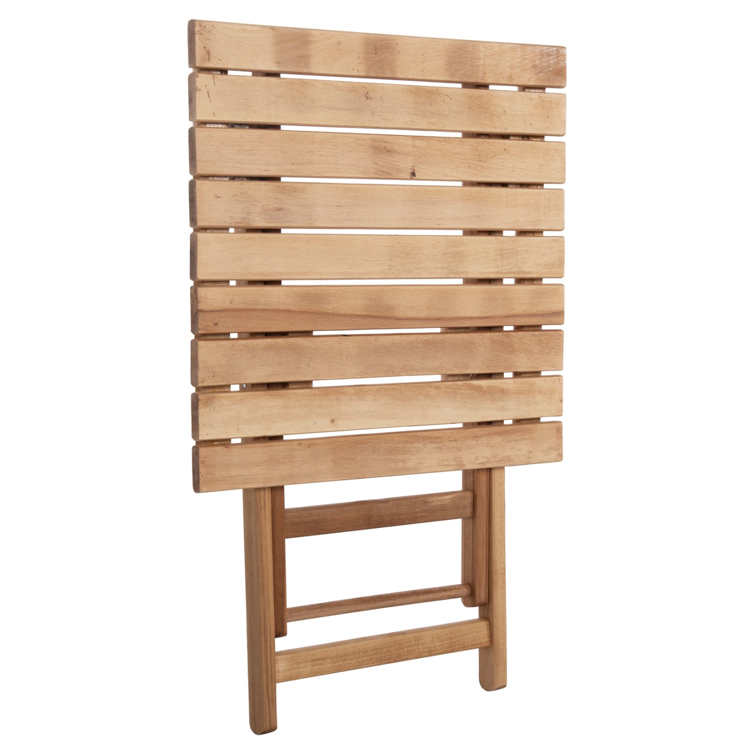 Маса Лимнос 60х60 -натурал масивен бук