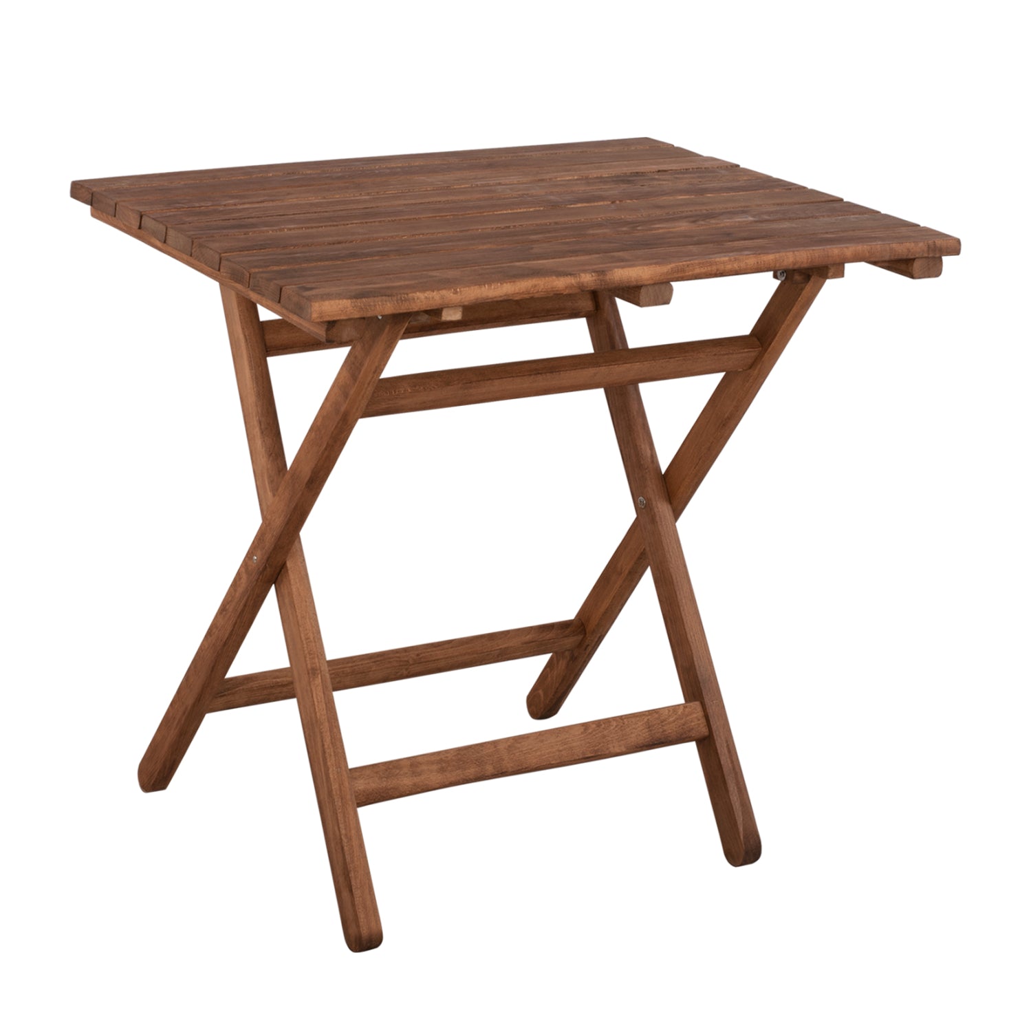 Маса Лимнос 60x80 бук -цвят орех