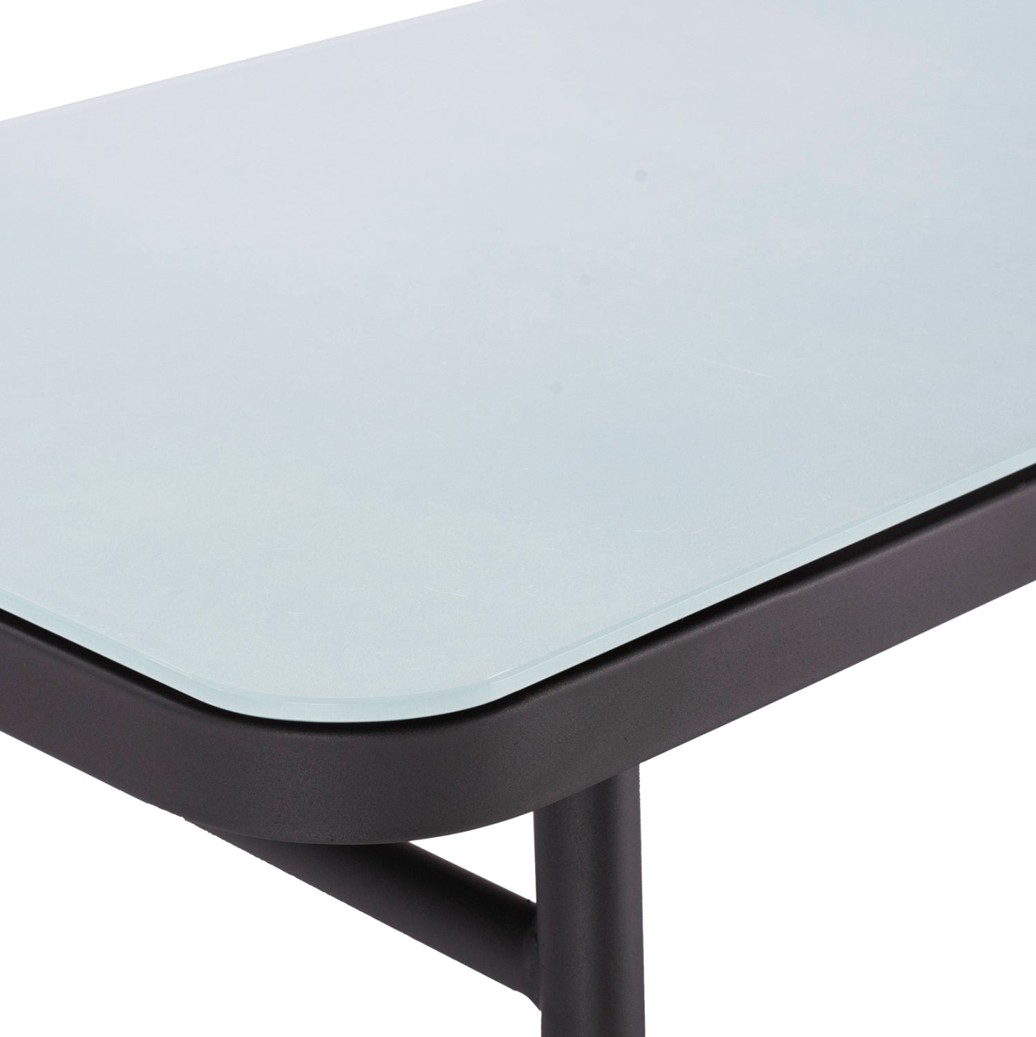 Градински сет Скайли 4 бр сив цвят диван ,2 кресла и маса 100x60x44 см.