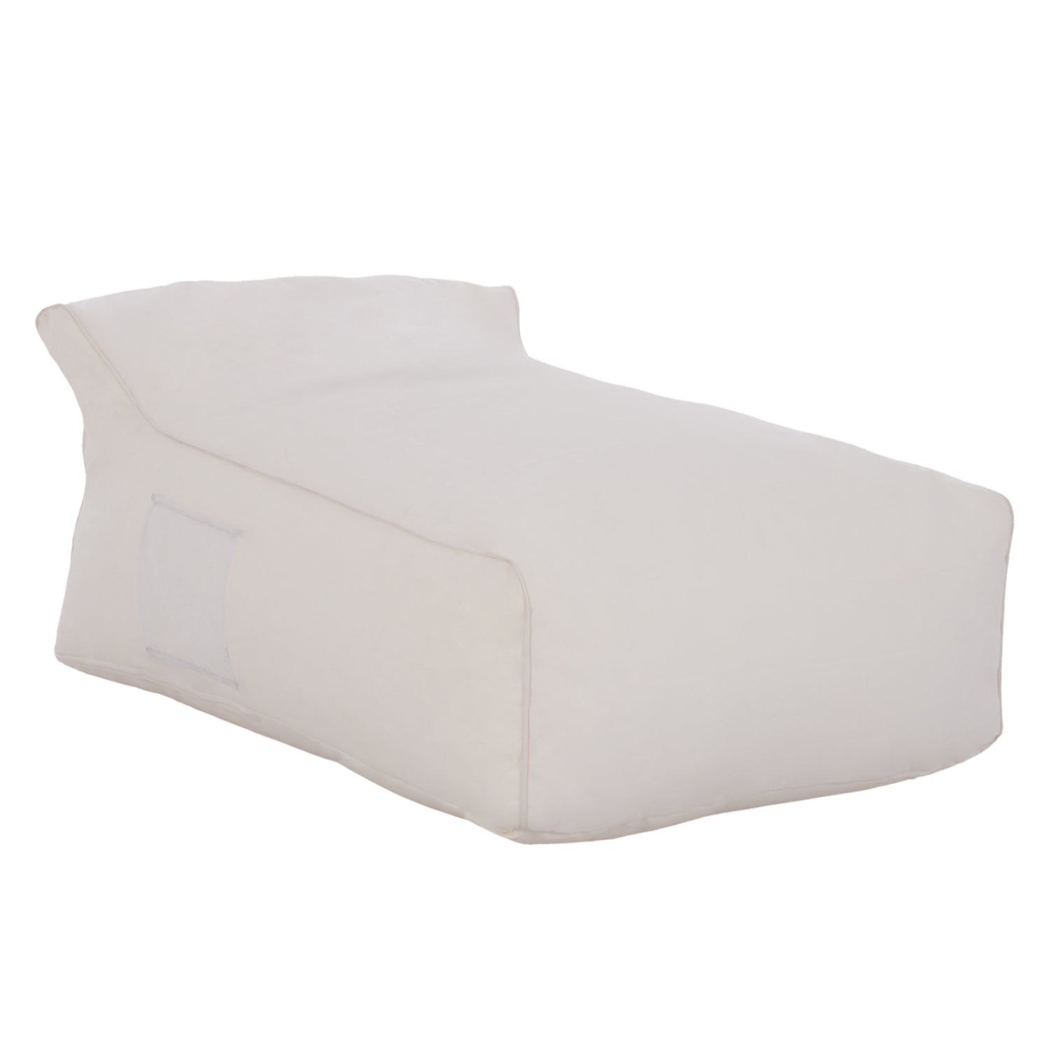 Пуф ZAFER цвят екрю 100% водоустойчив -88x128x60