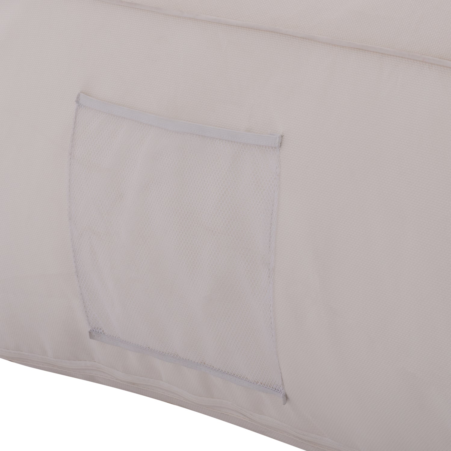 Пуф YAMIN 100% водоустойчивбял цвят 140x140x40-60