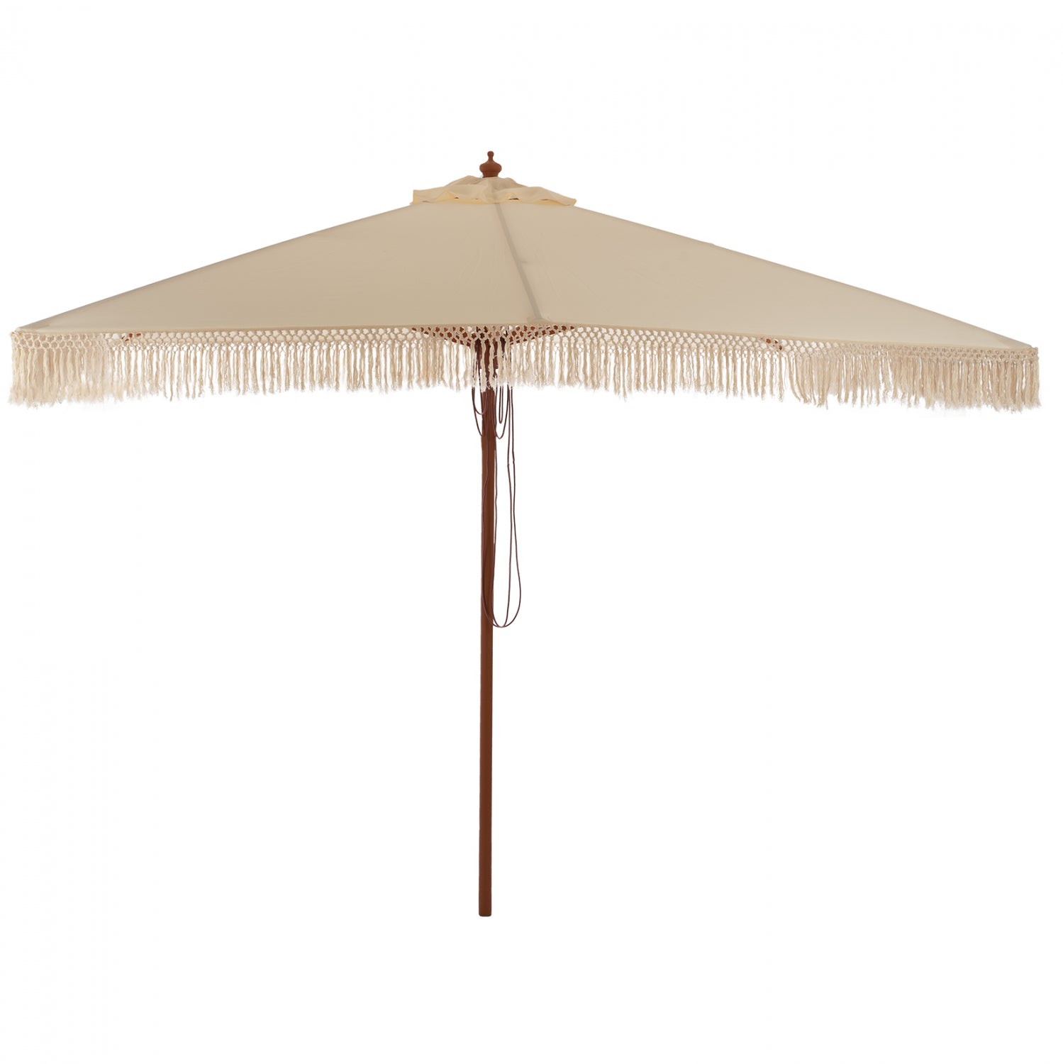 Чадър макраме 3х3 -бежов цвят макраме