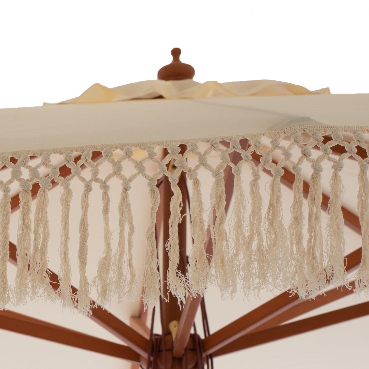 Чадър макраме 3х3 -бежов цвят макраме