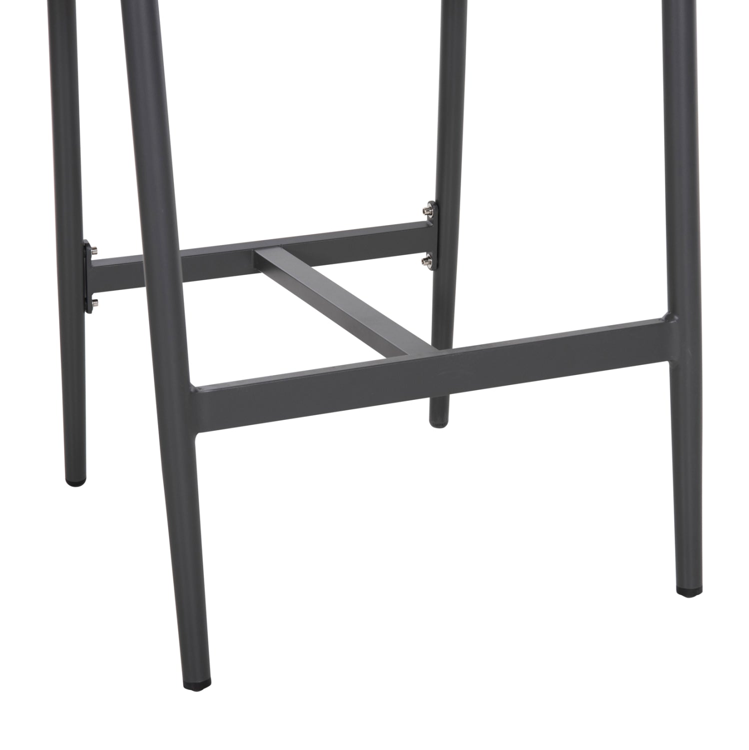 Бар стол GREGG цвят антрацит-бежов