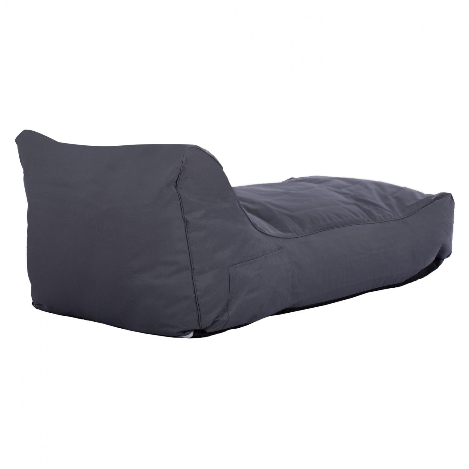 Пуф Алоха сив цвят 100% водоустойчив 140x70x60см